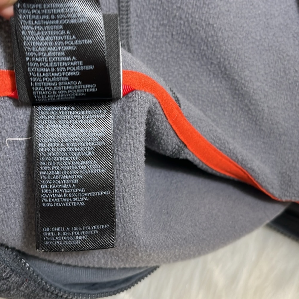 The North Face Gray Zip Hoodie Sweatshirt - Picture 11 of 11